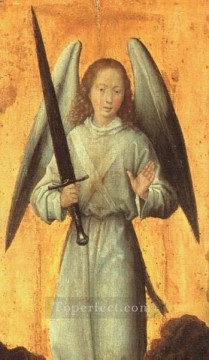  Netherlandish Works - The Archangel Michael 1479 Netherlandish Hans Memling